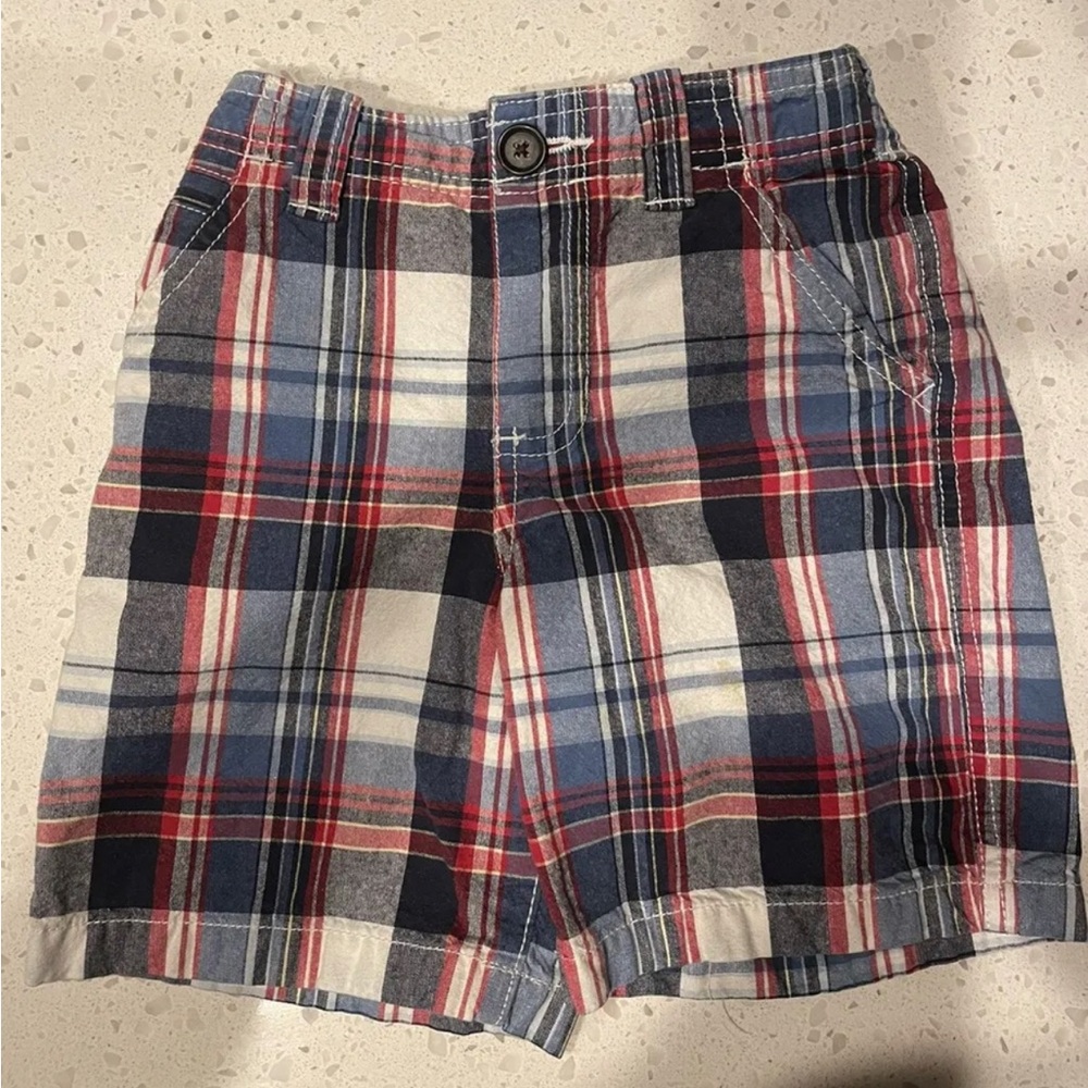 OshKosh B’Gosh toddler 4T plaid shorts